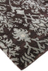 Exquisite Rugs Metro 7034 Brown/Light Blue Area Rug Lifestyle Image Feature