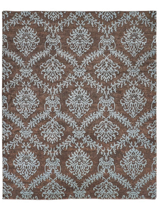 Exquisite Rugs Metro 7038 Brown/Light Blue Area Rug main image