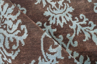 Exquisite Rugs Metro 7038 Brown/Light Blue Area Rug Pile Image