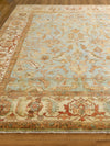 Exquisite Rugs Antique Weave Serapi 7044 Light Blue/Ivory Area Rug