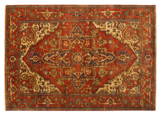Exquisite Rugs Antique Weave Serapi 7045 Rust/Ivory Area Rug main image