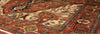 Exquisite Rugs Antique Weave Serapi 7045 Rust/Ivory Area Rug Corner Image
