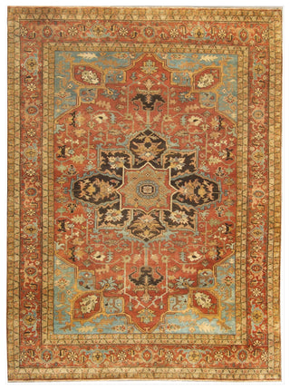 Exquisite Rugs Antique Weave Serapi 7046 Rust/Blue/Multi Area Rug main image