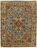 Exquisite Rugs Antique Weave Serapi 7051 Light Blue/Ivory Area Rug main image
