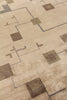 Exquisite Rugs Contemporary 7066 Light Green/Gold Area Rug Closeup Image