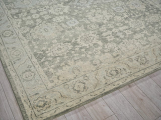 Exquisite Rugs Verano 7128 Graphite/Fog Area Rug Corner Image