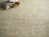 Exquisite Rugs Verano 7129 Ivory/Silver Area Rug Detail Image