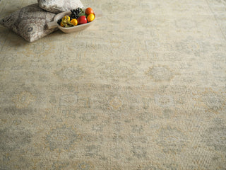 Exquisite Rugs Verano 7129 Ivory/Silver Area Rug Detail Image