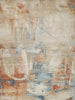 Exquisite Rugs Infinity 7132 Ivory/Blue/Terracotta Area Rug main image