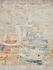 Exquisite Rugs Infinity 7132 Ivory/Blue/Terracotta Area Rug Closeup Image