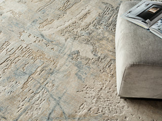 Exquisite Rugs Infinity 7134 Ivory/Blue/Terracotta Area Rug Lifestyle Image Feature