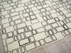 Exquisite Rugs Soho 7135 Ivory/Black Area Rug Corner Image