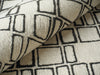 Exquisite Rugs Soho 7135 Ivory/Black Area Rug Lifestyle Image Feature