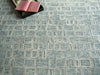 Exquisite Rugs Soho 7137 Blue/Ivory Area Rug Lifestyle Image Feature