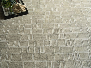 Exquisite Rugs Soho 7139 Natural Beige/Ivory Area Rug Lifestyle Image Feature