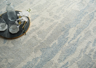 Exquisite Rugs Cortero 7157 Light Blue/Ivory Area Rug Detail Image