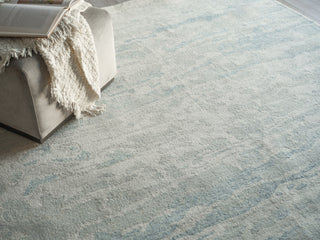 Exquisite Rugs Cortero 7157 Light Blue/Ivory Area Rug Lifestyle Image Feature