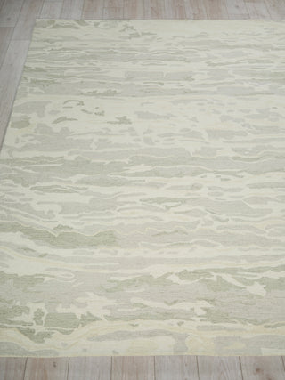 Exquisite Rugs Cortero 7159 Sage/Ivory Area Rug Closeup Image