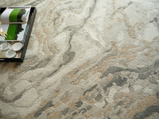 Exquisite Rugs Cortero 7161 Gray/Ivory Area Rug Detail Image