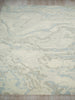 Exquisite Rugs Cortero 7162 Light Blue/Ivory Area Rug Closeup Image