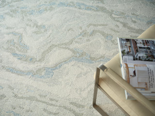 Exquisite Rugs Cortero 7162 Light Blue/Ivory Area Rug Detail Image