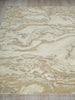 Exquisite Rugs Cortero 7163 Gold/Ivory Area Rug Closeup Image