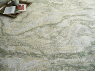 Exquisite Rugs Cortero 7164 Sage/Ivory Area Rug Lifestyle Image Feature