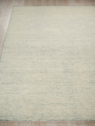 Exquisite Rugs Elements 7167 Blue/Ivory Area Rug Closeup Image