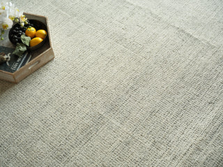 Exquisite Rugs Elements 7169 Gray/Ivory Area Rug Detail Image