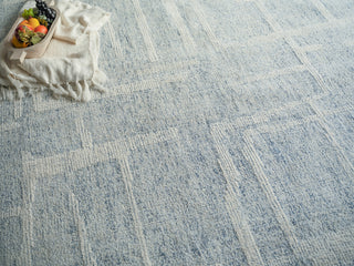 Exquisite Rugs Breckenridge 7170 Blue/Ivory Area Rug Detail Image