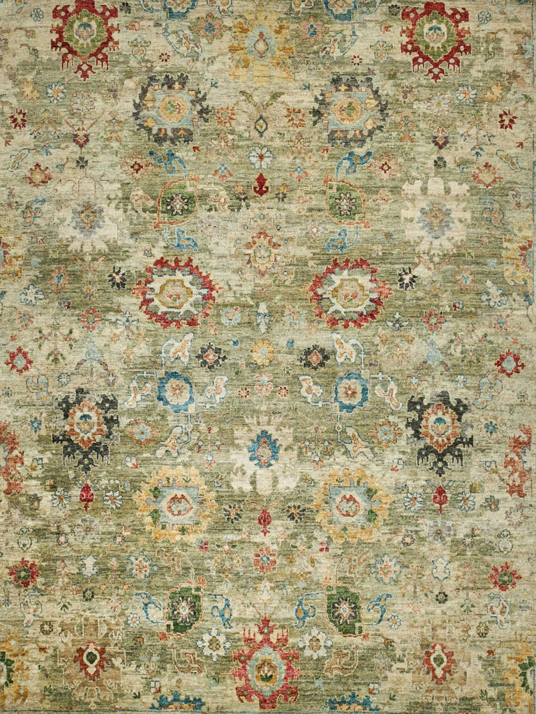 Exquisite Rugs Oxford 7219 Light Green Area Rug main image
