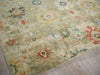 Exquisite Rugs Oxford 7219 Light Green Area Rug Corner Image