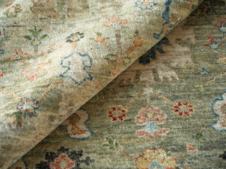 Exquisite Rugs Oxford 7219 Light Green Area Rug Lifestyle Image 