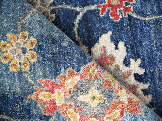 Exquisite Rugs Oxford 7220 Blue Area Rug Pile Image