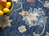 Exquisite Rugs Oxford 7220 Blue Area Rug Lifestyle Image Feature