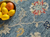 Exquisite Rugs Oxford 7221 Blue Area Rug Lifestyle Image Feature