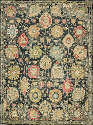 Exquisite Rugs Oxford 7223 Black Area Rug main image