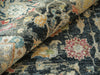 Exquisite Rugs Oxford 7223 Black Area Rug Lifestyle Image Feature