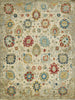 Exquisite Rugs Oxford 7224 Ivory/Gray Area Rug main image