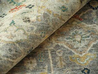 Exquisite Rugs Oxford 7225 Gray Area Rug Lifestyle Image Feature