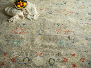 Exquisite Rugs Oxford 7225 Gray Area Rug Detail Image