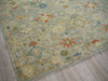 Exquisite Rugs Oxford 7226 Light Blue Area Rug Corner Image
