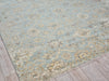 Exquisite Rugs Artisan 7228 Light Blue Area Rug Corner Image