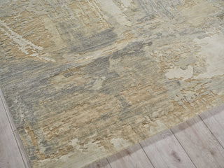 Exquisite Rugs Infinity 7235 Silver/Gray Area Rug by The Met Corner Image