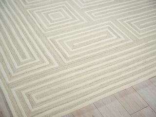 Exquisite Rugs Teton 7259 Cream/Ivory Area Rug Corner Image