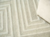 Exquisite Rugs Teton 7259 Cream/Ivory Area Rug closeup