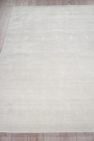 Exquisite Rugs Cavallo Modern 7306 White Area Rug Closeup Image