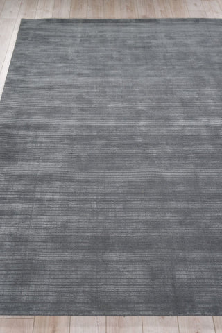 Exquisite Rugs Cavallo Modern 7311 Dark Gray Area Rug Closeup Image