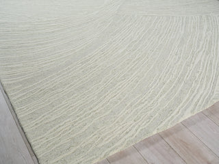 Exquisite Rugs Entro 7319 Sage Green/Ivory Area Rug Corner Image