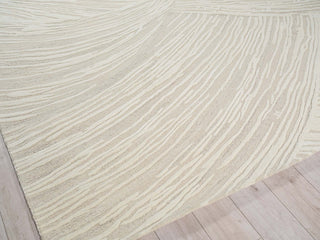Exquisite Rugs Entro 7320 Beige/Ivory Area Rug Corner Image